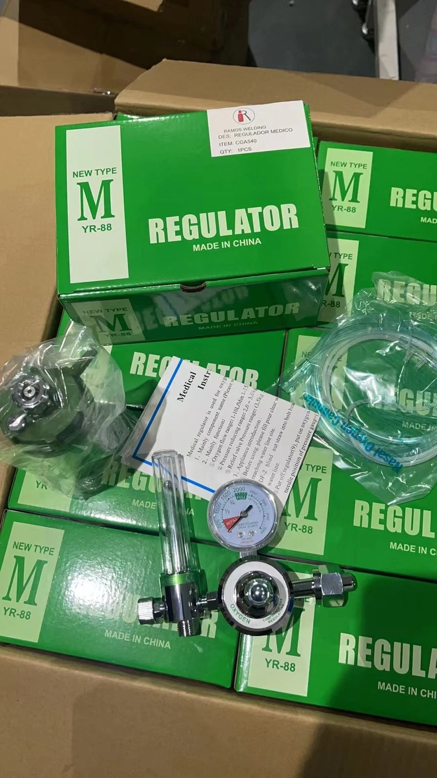 Medical Respiratory Products Oxygen Regulators