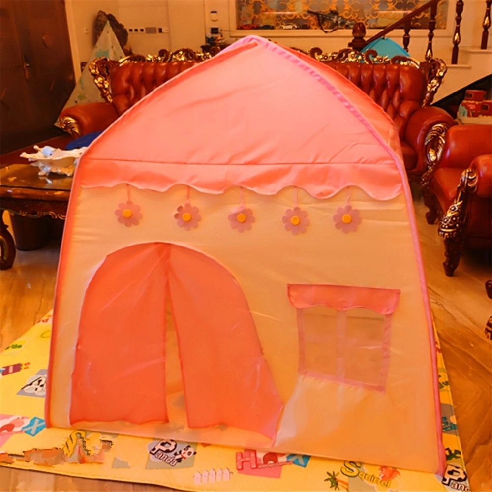 Kiddie Princess Play House Tent Collapsible Children Tent Pop up Square Game Room Wbb16366