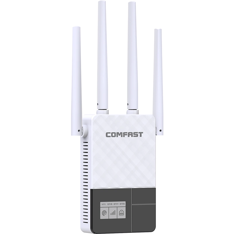 Comfast High Speed 1200Mbps Network Signal Extender WiFi Repeater Dual Band WiFi Booster