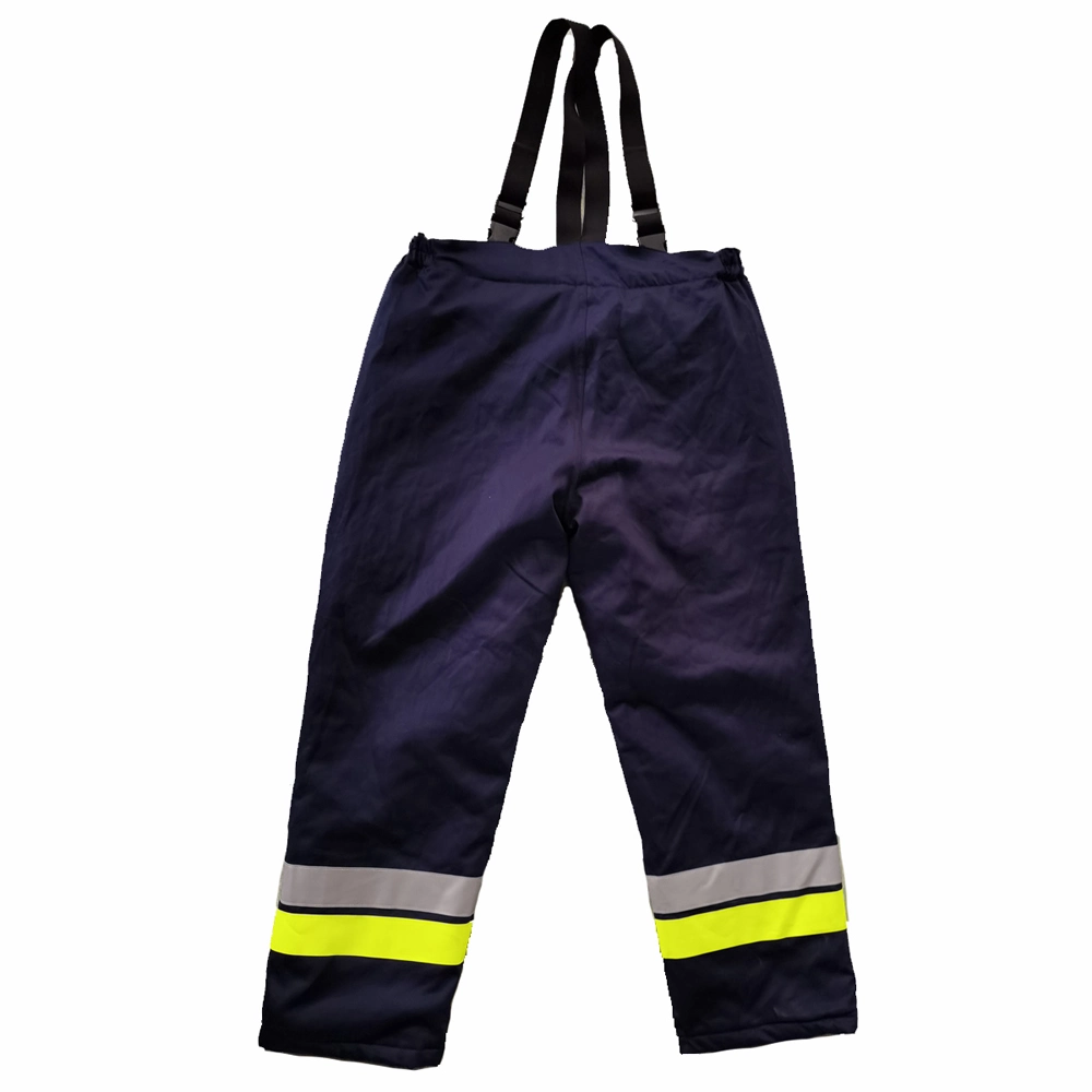 Fato de proteção contra incêndios Aramid Navy Blue Firefighter de 4 camadas Fato bombeiro bombeiro bombeiro bombeiro bombeiro