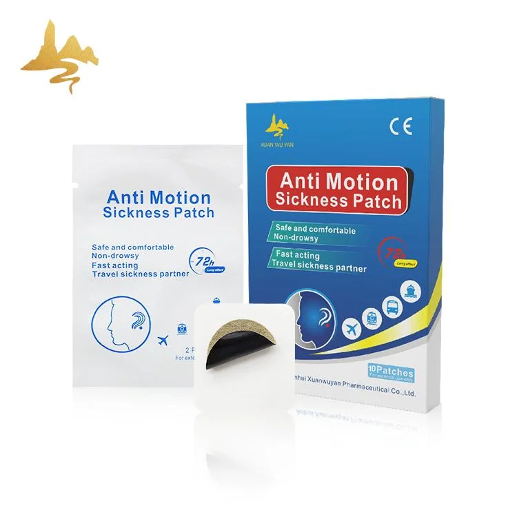 Best Effect Disposable Medical Adhesive Relieve Nausea Patch for Good Travel