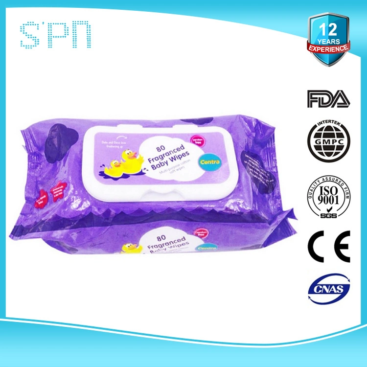 Special Nonwovens Bamboo Hypoallergenic Smart & Effective Cleaning Disinfectant Soft Single Hand Wipes for Baby