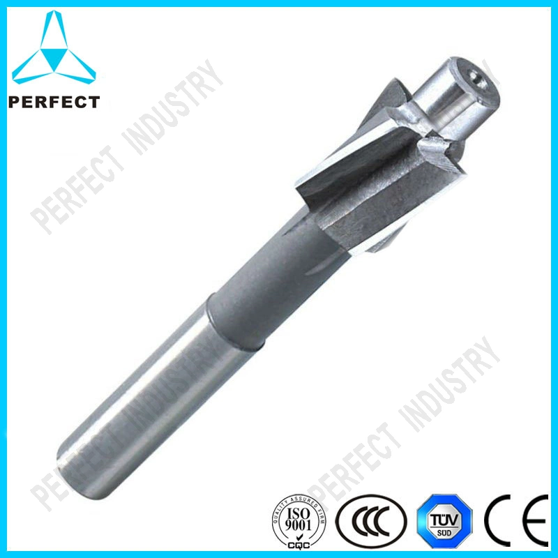 Straight Shank Flat Counterbores Drill with Guide Pole