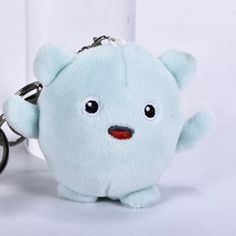 Hot Sale Cute Animal Toys Stuffed Custom Soft Plush Doll for Keychain