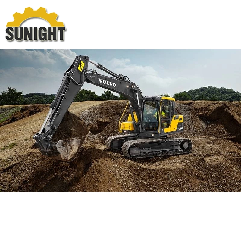 10t, 12ton Bucket Size 0.2 - 0.52 M&sup3; Volvo Crawler Excavator Ec120d