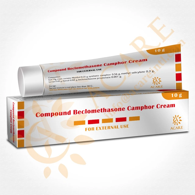 Medicine Made in China Compound Beclomethasone Camphor Cream Compound, 10g