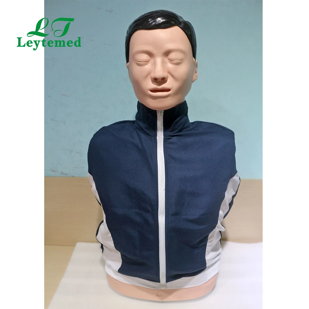 Ltm404b PVC Half Body CPR Training Model (Male) for Medical Teaching