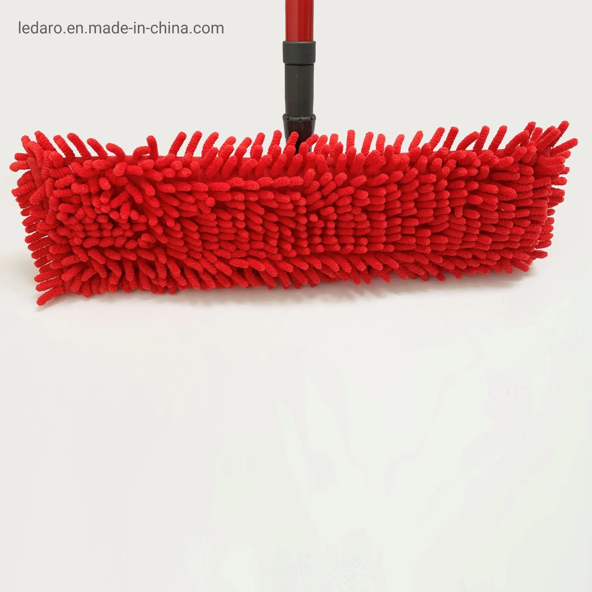 Color personalizado Wholesale/Suppliers Flat MOP con microfibra Refill Metal lavable Mango telescópico para limpieza de oficinas domésticas