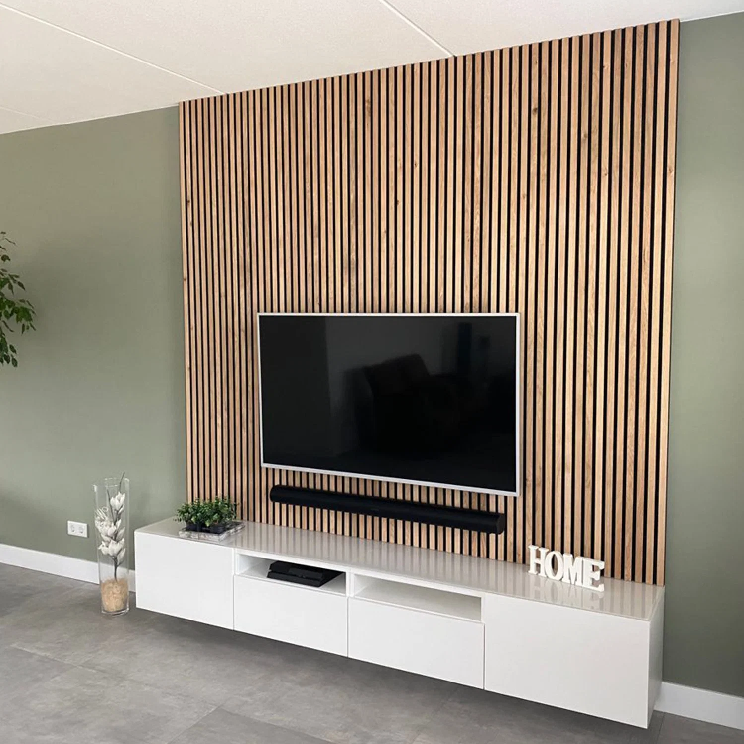 High quality/High cost performance  Panel Wall Decorative Slat Wall Panel Wood