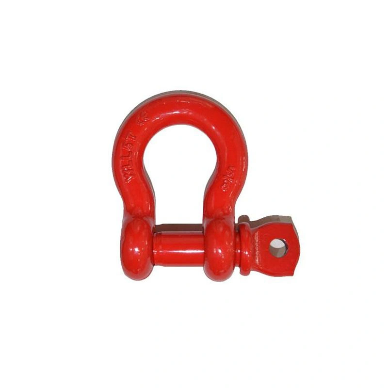 Black Paint D Shackle G209 Anchor Bow Shackle Rigging