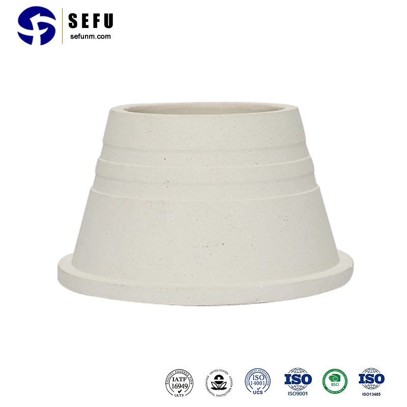 Sefu Foundry Ceramic Filters China Pouring Cup for Casting Supply in Stock Wear-Resistant Alumina Casting Pouring Cup by Sea