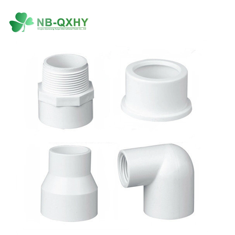 Water Supply PVC Pipe Fitting Sch40 Reducing Coupling Pipe Coupling