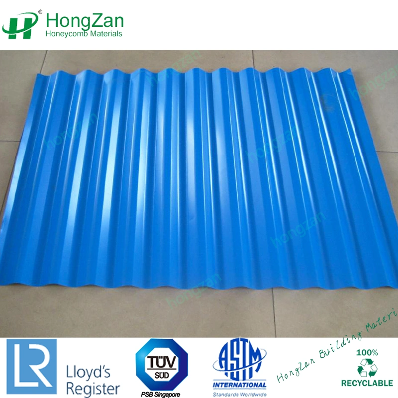 Corrugated Panel with Aluminum for Curtain Wall