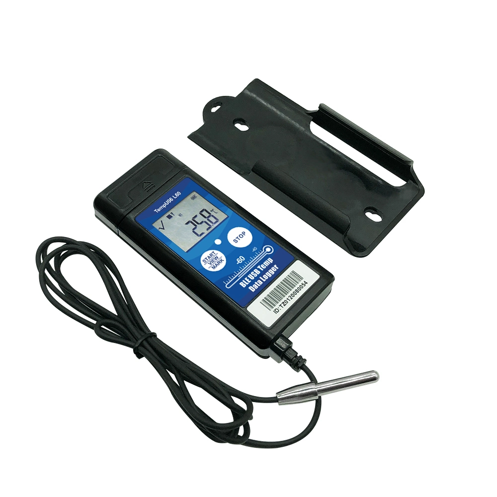 Resistente al agua data logger de temperatura USB inalámbrico Bluetooth para el transporte Registrador de temperatura