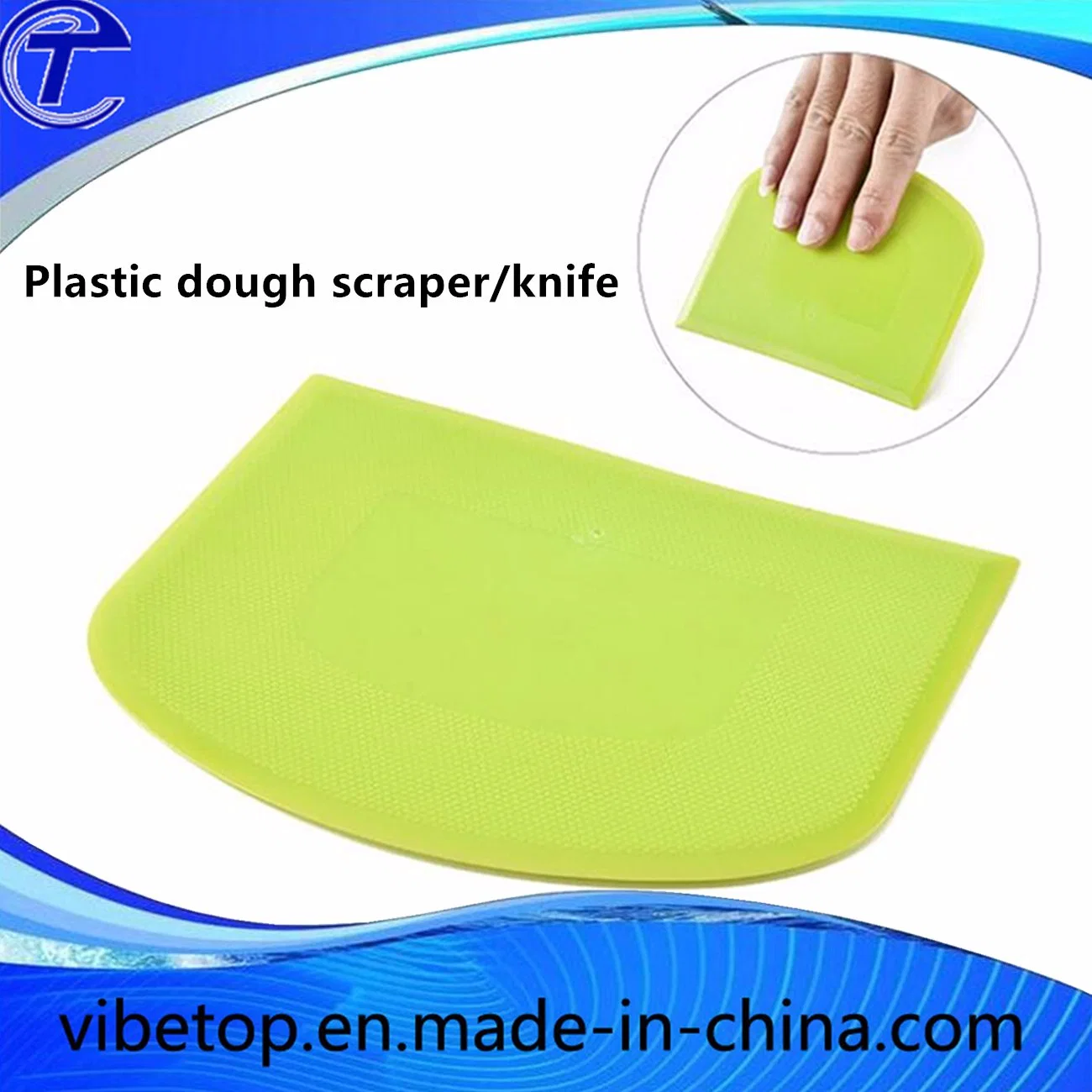 Wholesale/Supplier Cheaper Stainless Steel Durable Pizza Dough Scraper/Knife