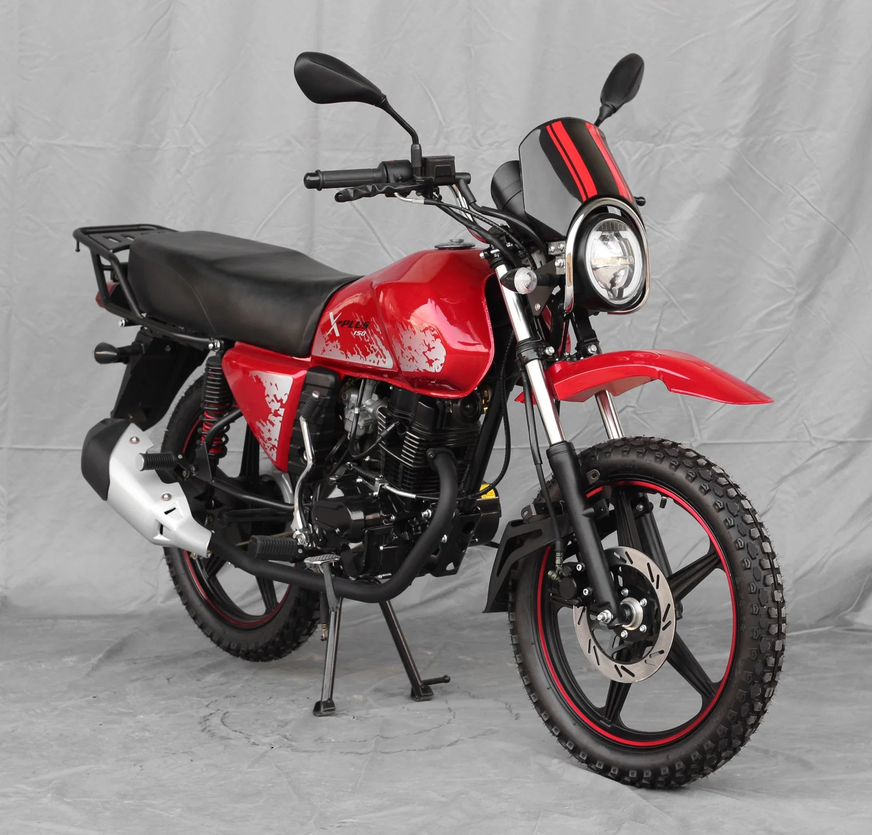 125cc/150cc/200cc Hot Sales Gas Racing Motorcycle with Big Seat (X-PLUS)