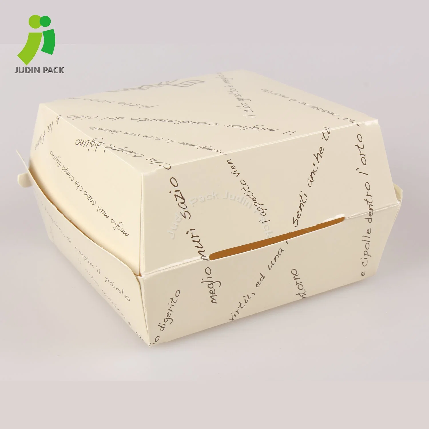 Food Box Package Kraft Take Away Hamburger Box