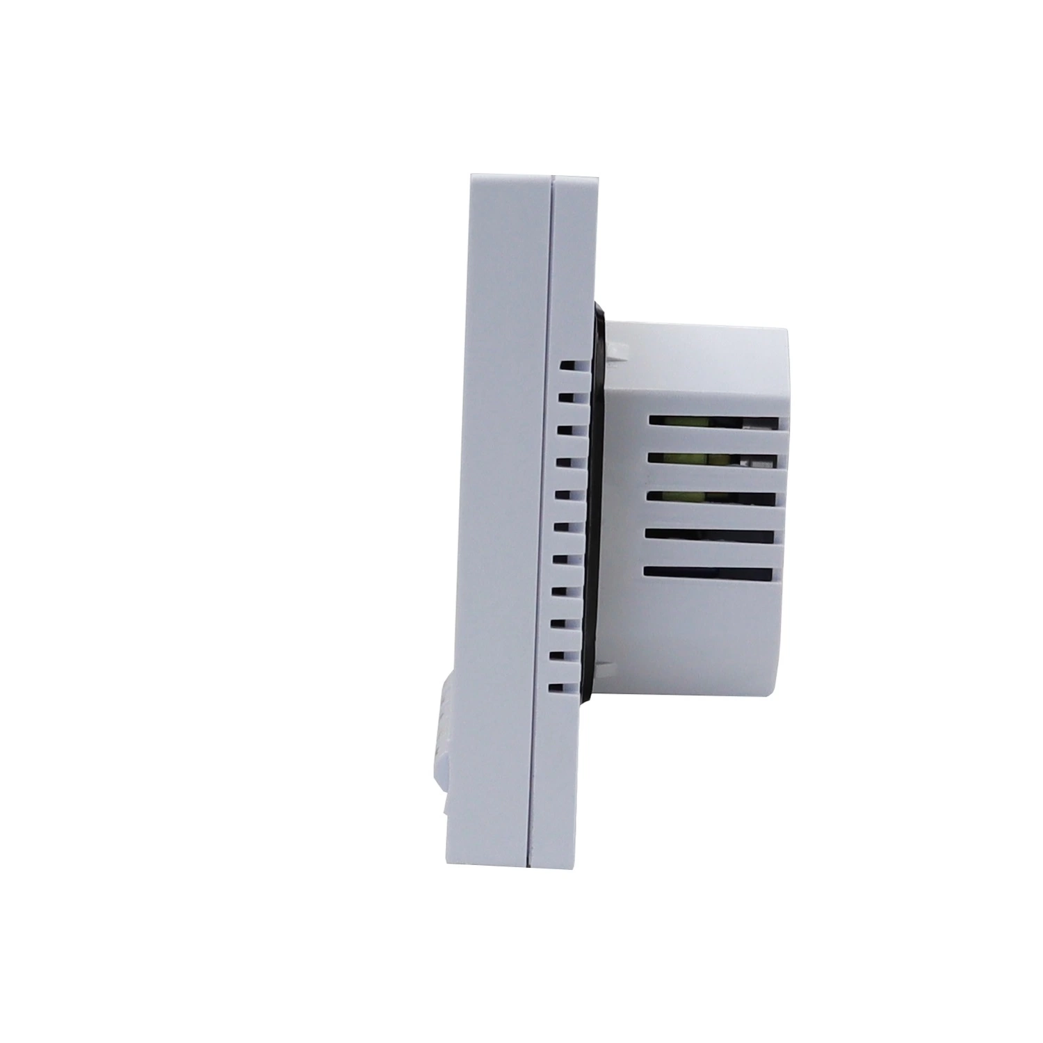 White Backlight Manual Press Button Control 3A Programmable Water Underfloor Heating Thermostat