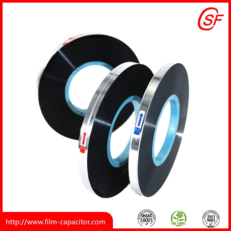 Thin Film 2.2um 3um 4um 4.5um 5um Zn-Al Metallized BOPP/Polypropylene/OPP/Mpp Plastic Capacitor Film