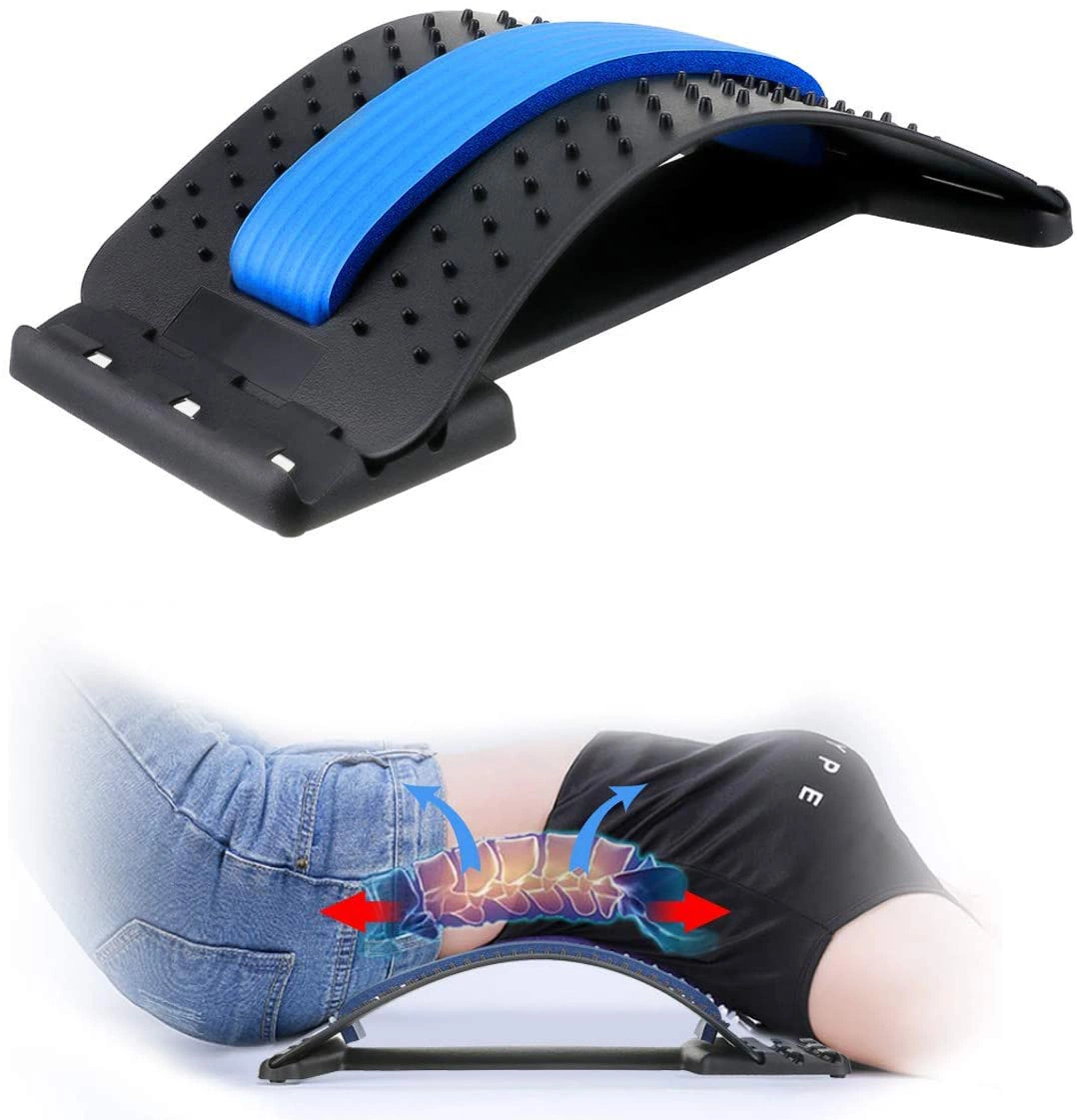 Back Stretching Device, Immediate Relief Back Massager for Back Pain