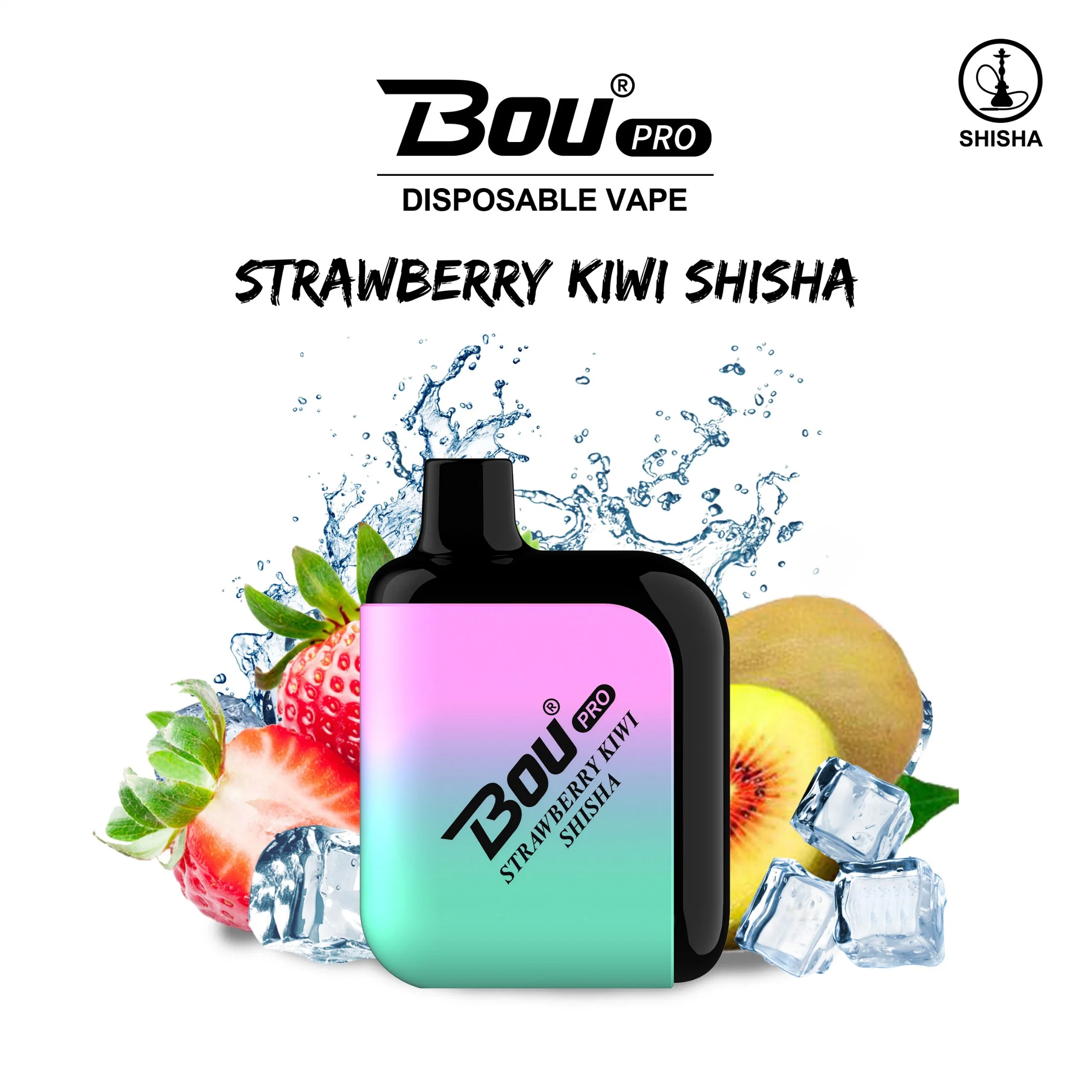 Bou PRO Brand 7000 Puffs cigarrillos electrónicos en 29 tipos Fruta VAPE