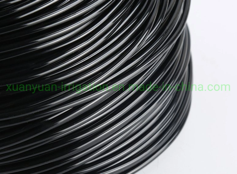 PVC Tube Plastic Hoses for Greenhouse/Farm Irrigation Black