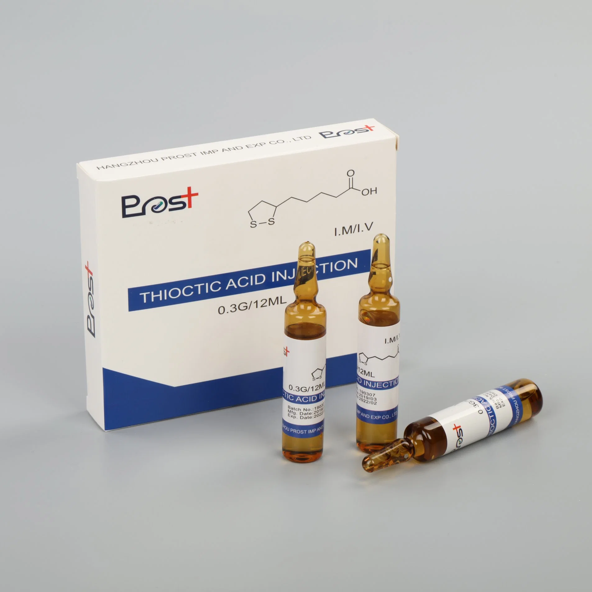 Acide alpha-lipoïque pharmaceutique Matières premières chimiques Additif alimentaire acide alpha-lipoïque