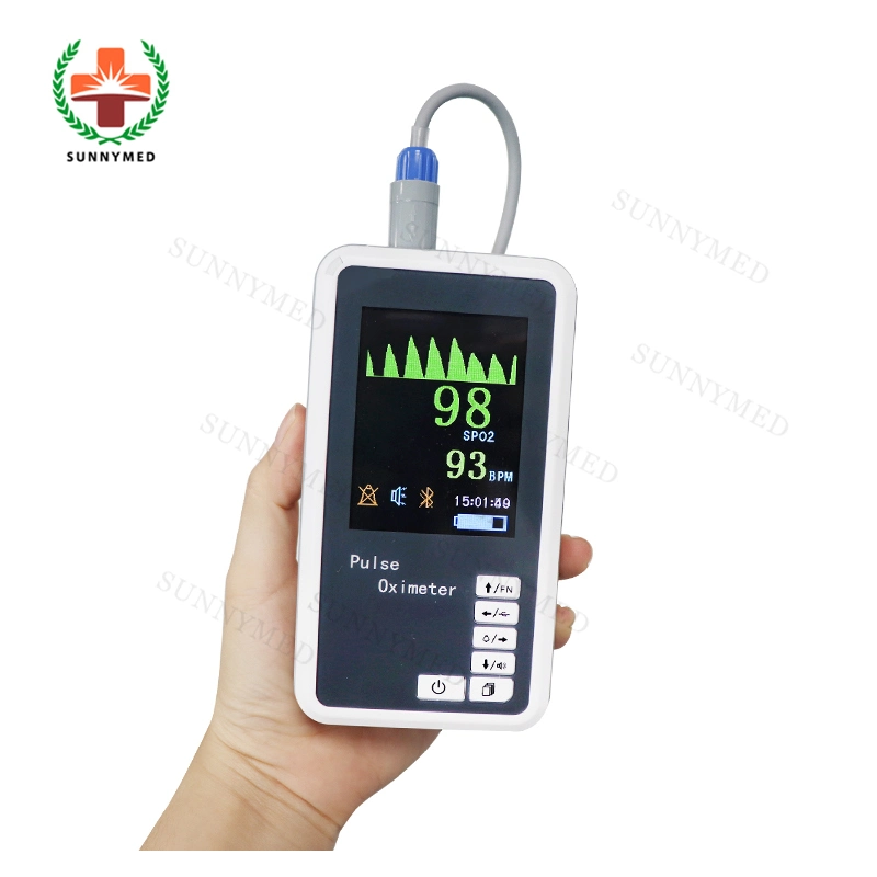 Sy-C017n Medical Ce Handheld Fingertip Handheld Pulse Oximeter for Sale