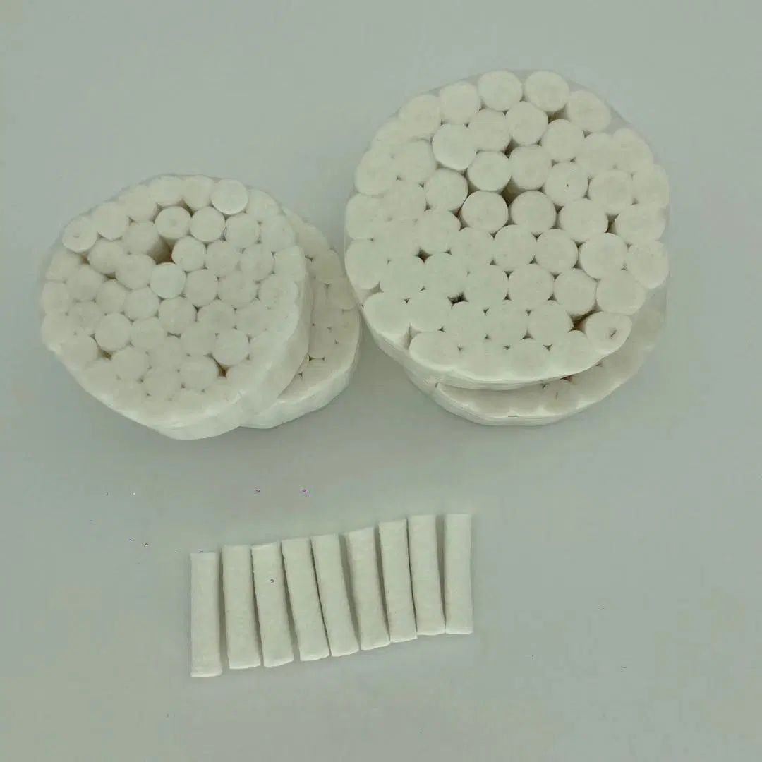 China Mayoreo desechable absorbente de algodón dental rollo