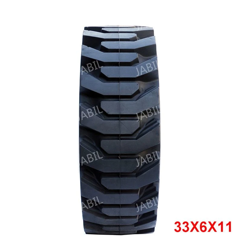 High Quality Industrial Rubber Forklift Solid Tyre 12 -16.5 33X6X11 Good Resistance Strong Grip