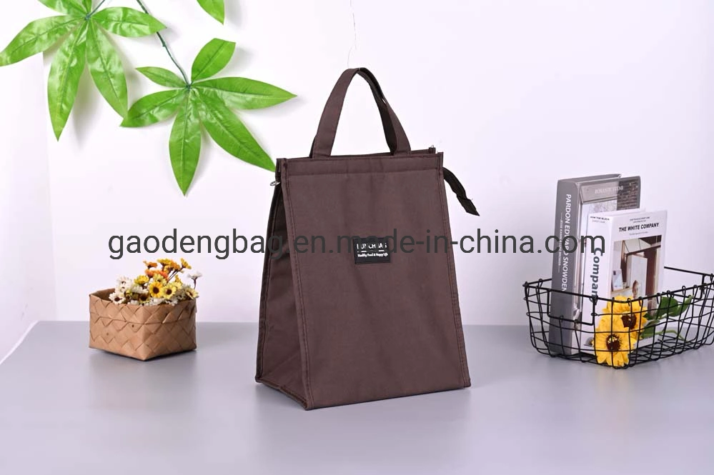 China Supplier Portable Insulated Picnic Box Cooler Bag Bento Bag