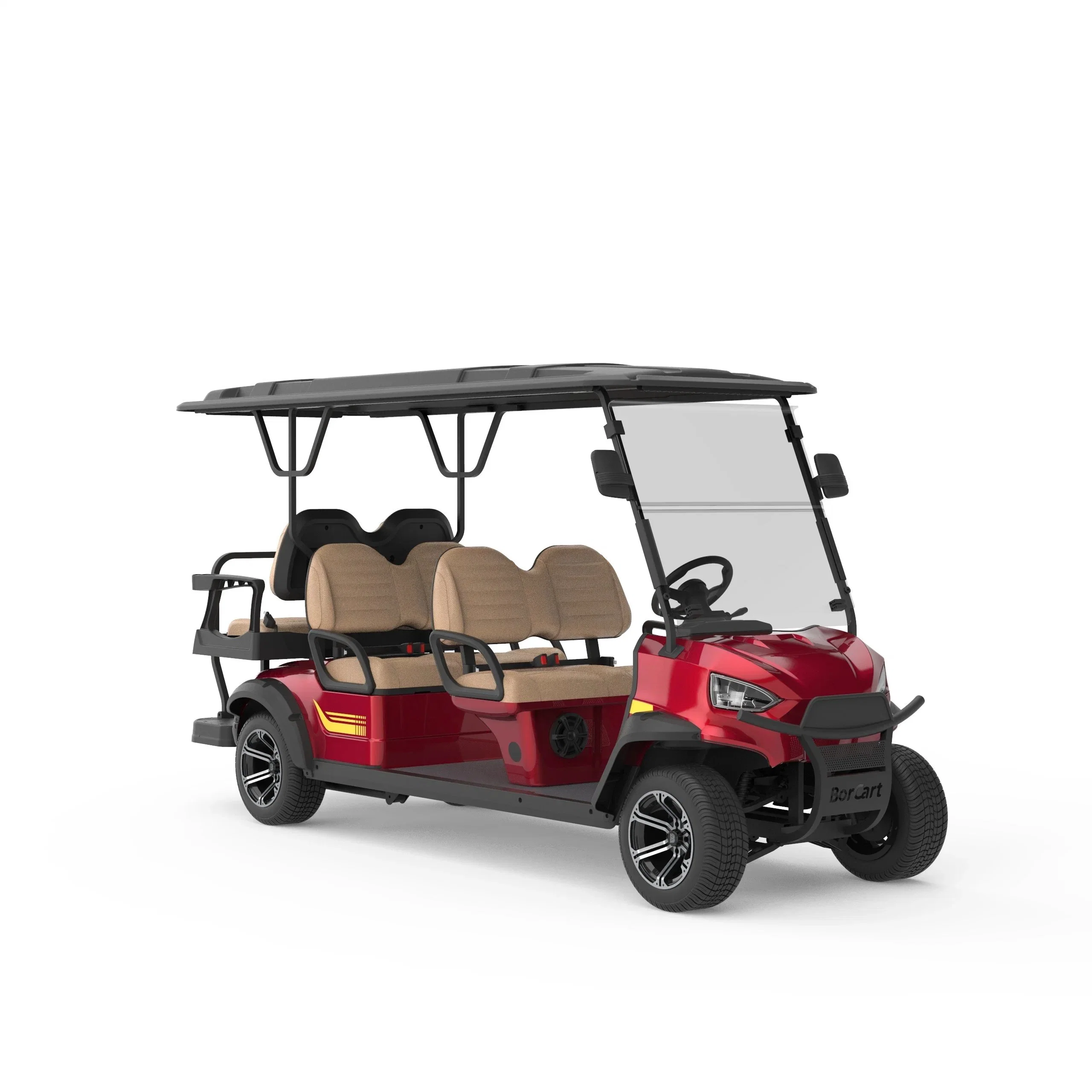 Electric Sightseeing Bus Golf Buggy Golf Cart 2 4 6 8 Seats Wholesale Sightseeing Vehiclegolf Car Factory Yisen Auto