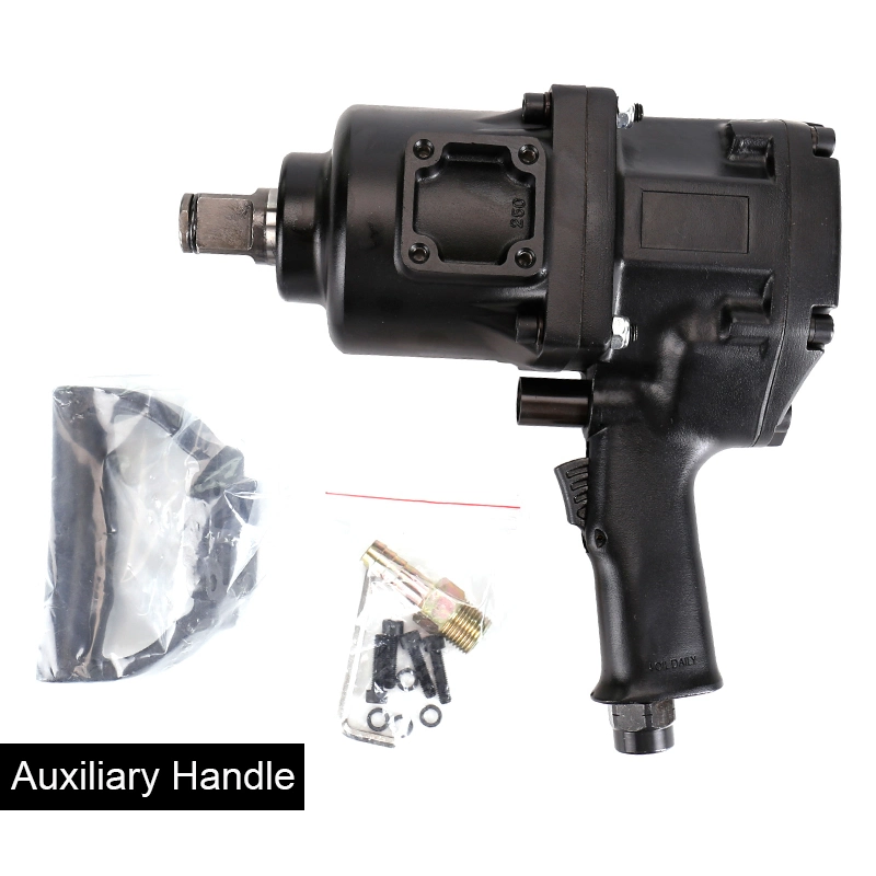 Heavy Duty Industrial Pistol Type 1" Twin Hammer Air Impact Wrench