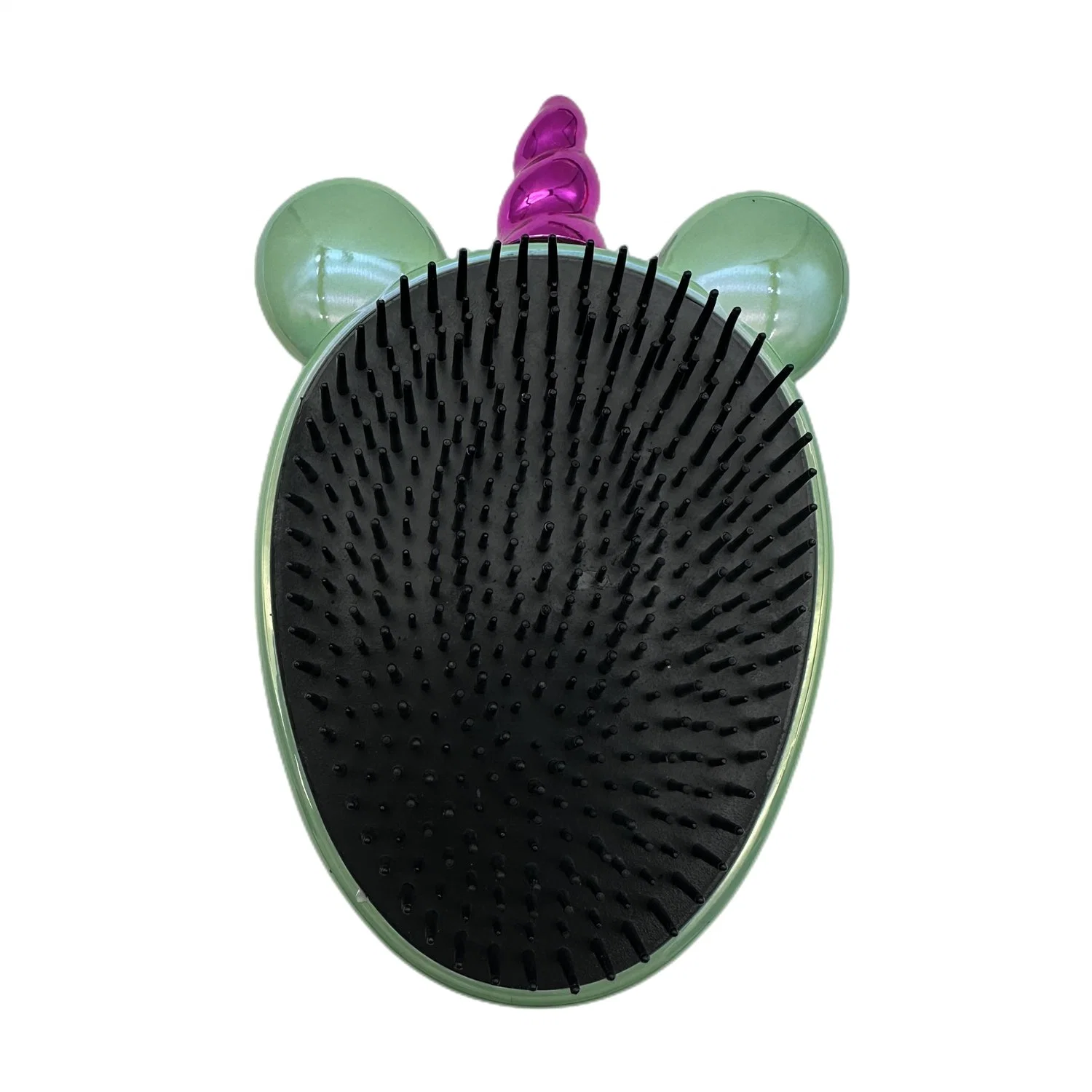 Beautichen Carton Design Beauty Laser Iridescence Kid Hair Brush Plastic Hair Comb Head Massage Children Hair Brush