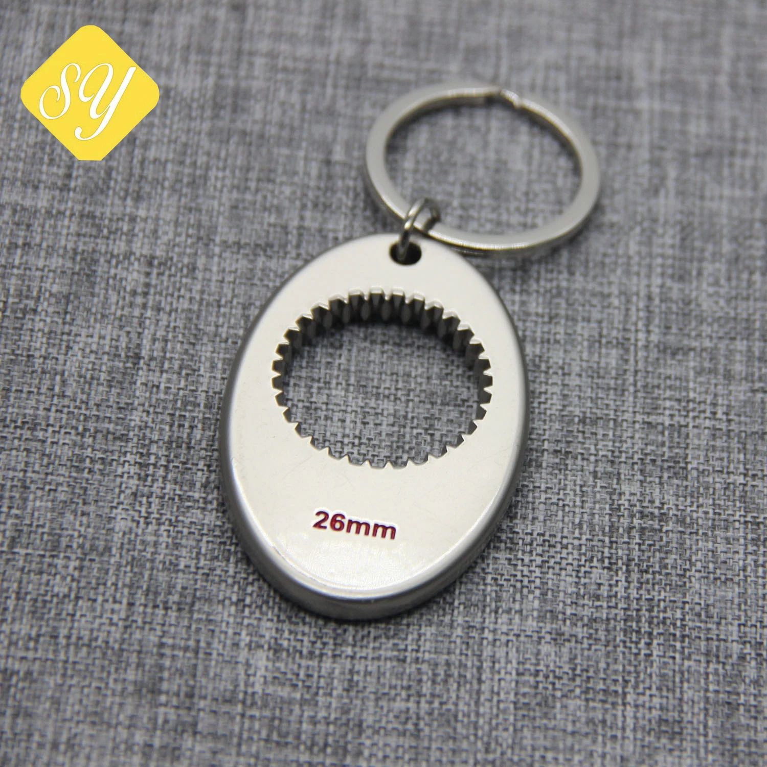 Zinc Alloy Key Chain with Fashion Bottle Opener (KC-250)