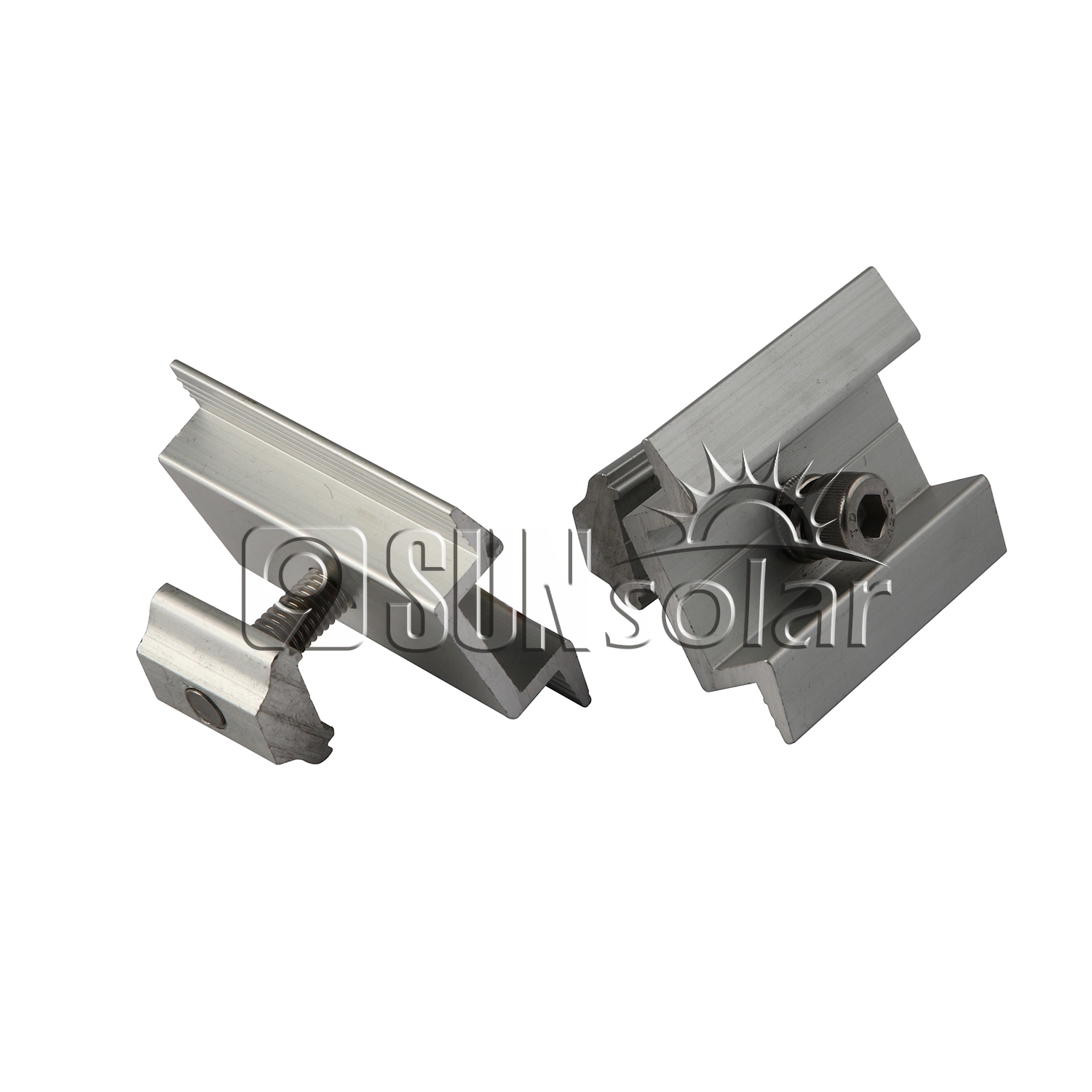 Solar Mounting Rail System Bracket for PV Modules Structure Solar Ground Mounting System