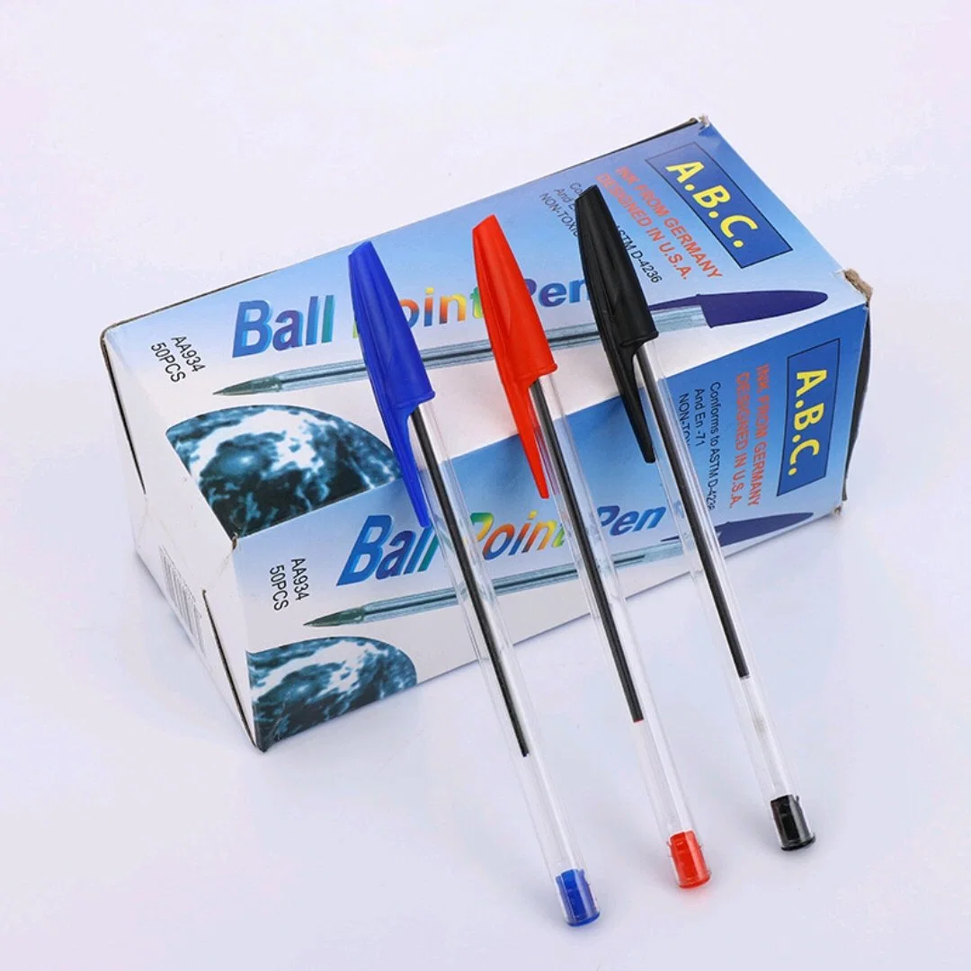 Wholesale Bic Plastic Clip Ballpoint Pen Office Supply Stationery