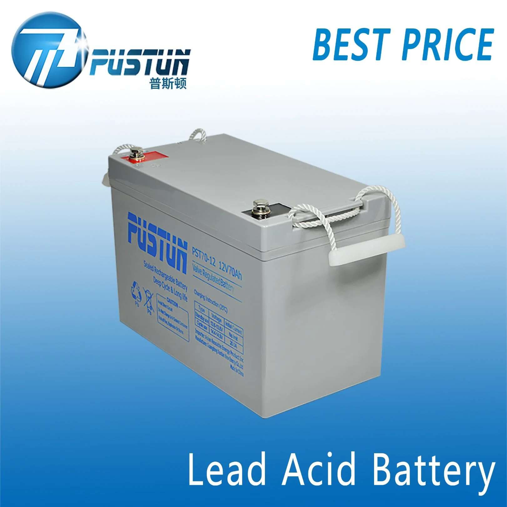 12V70ah Alarm Systems Storage Battery AGM High Quality