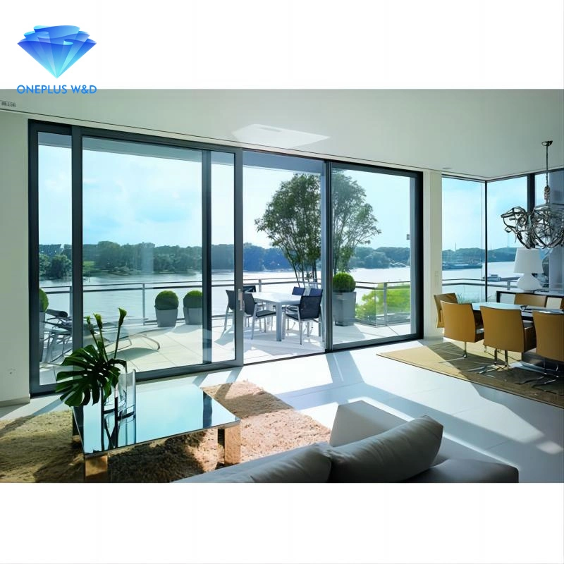 Wholesale Price Modern Design Aluminium Frame Glass Lift Sliding Door