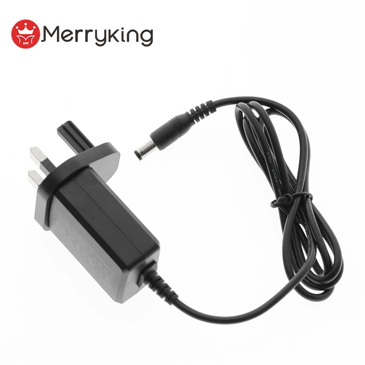 UK Power Plug 12V 500mA Wholesale/Supplier 12V 0.5A AC/DC Adapter Power Adapter