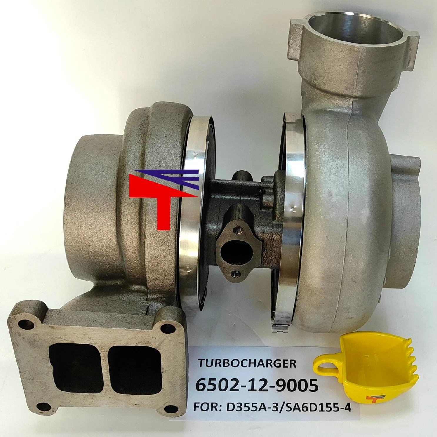 Excavator Construction Machinery Parts 6502-12-9005 for SA6d155-4A Engine Turbocharger