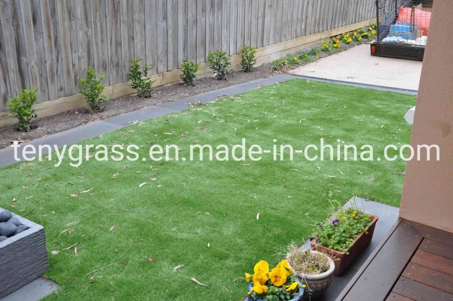 Nível superior de 30 mm melhor vender Jardim Turfcarpet artificiais de plástico do impacto de Cisalhamento