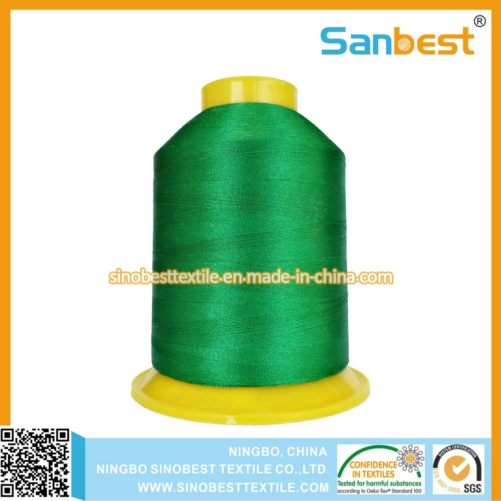 120d/2 High Tenacity Trilobal Polyester Embroidery Thread for Garment