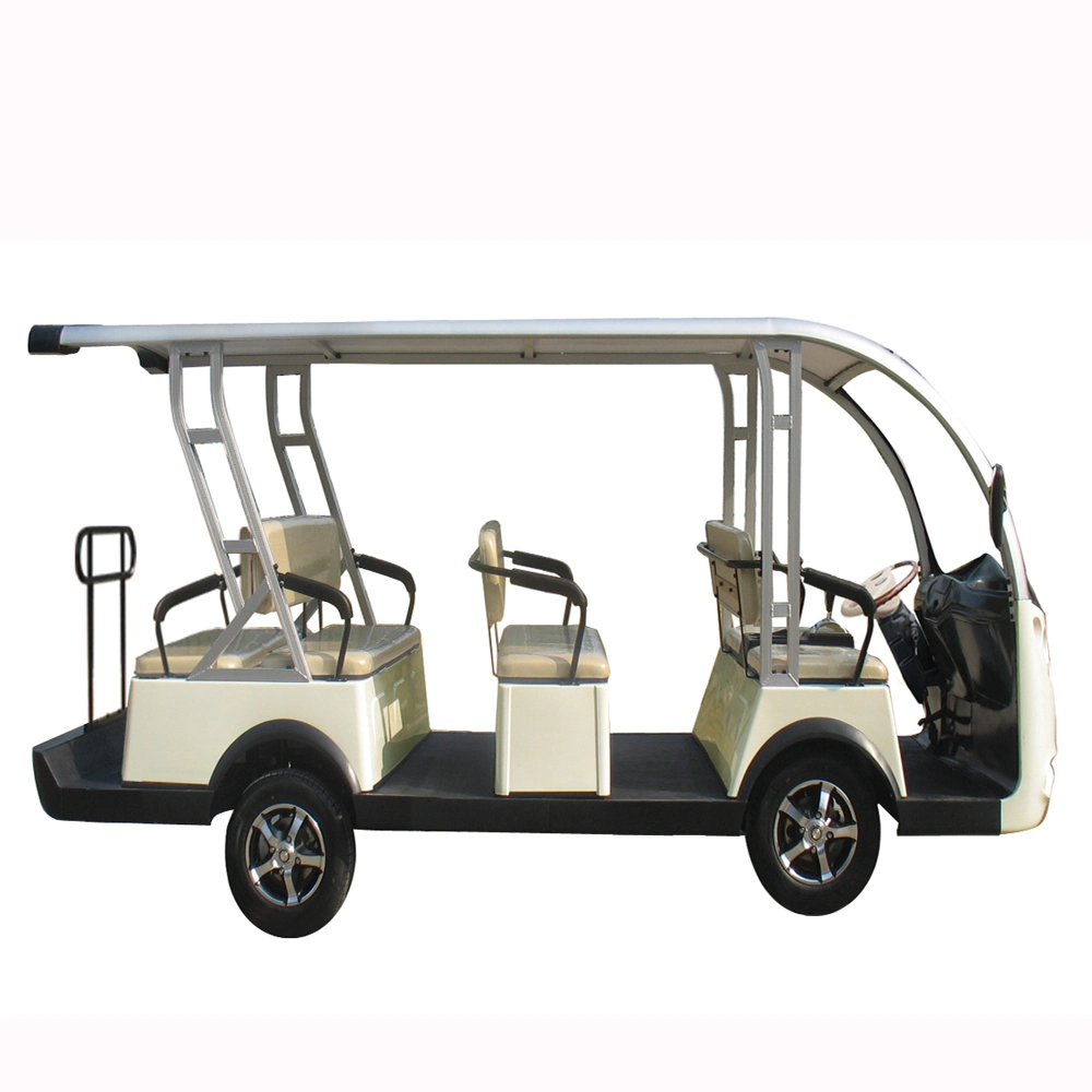 Anti-Fatigue Luxury Safety, Low Speed, Easy Handle 11 Passengers Tourist Shuttle Vehicle (Lt-S8+3)