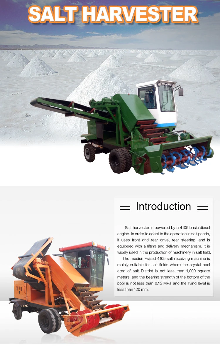 Purity See Salt Harvesting Loader Machine From Design of Salt Lake City