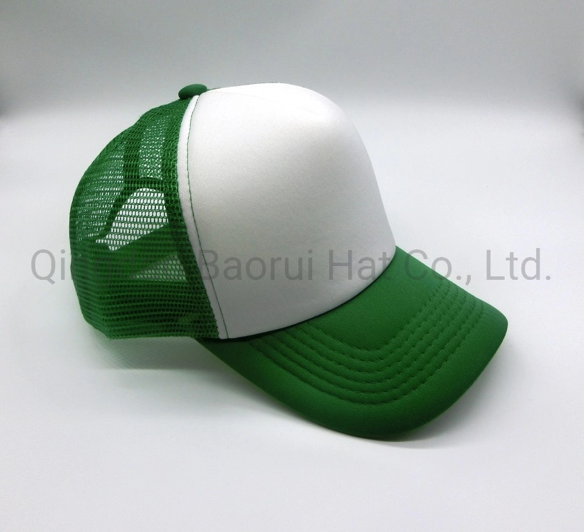 Foam Mesh Blank Trucker Sports Hats Baseball Caps