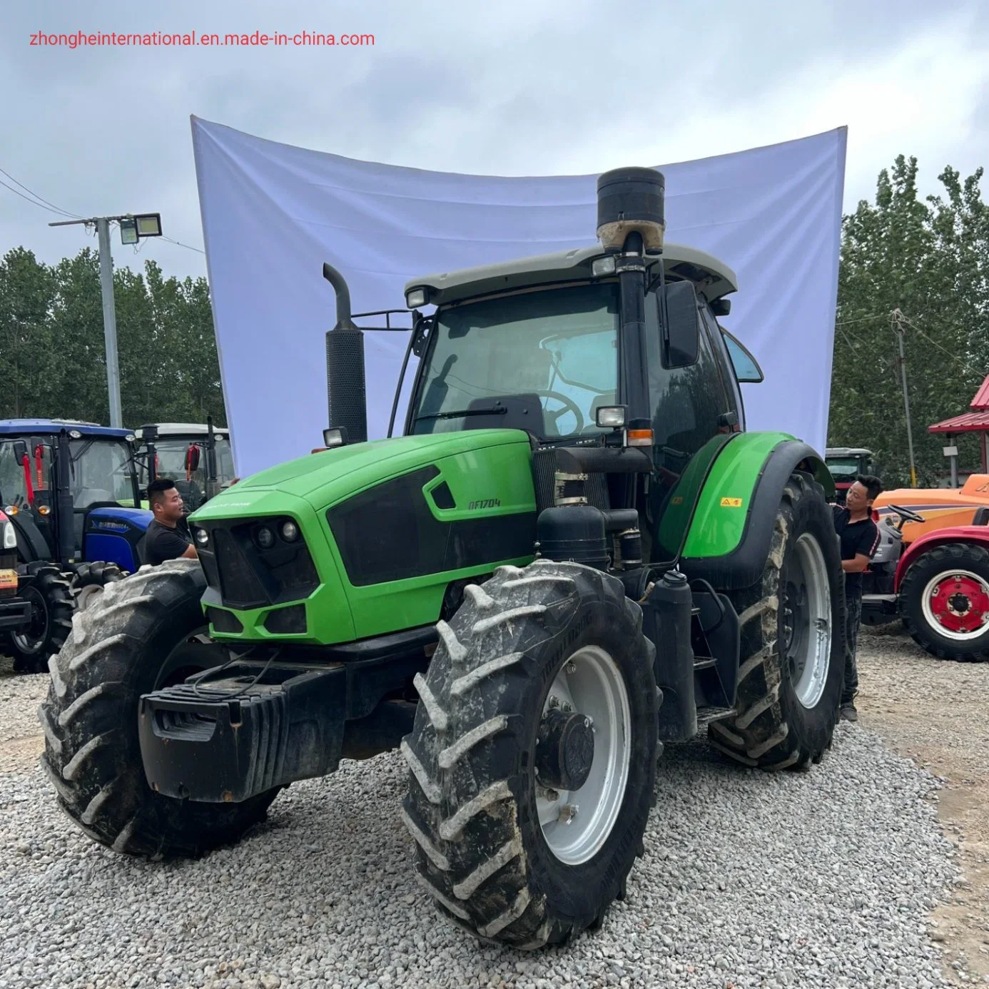 Hot-Selling nouvelle arrivée Deutz Fahr DF1704 170HP tracteur tracteur agricole utilisé l'Agriculture