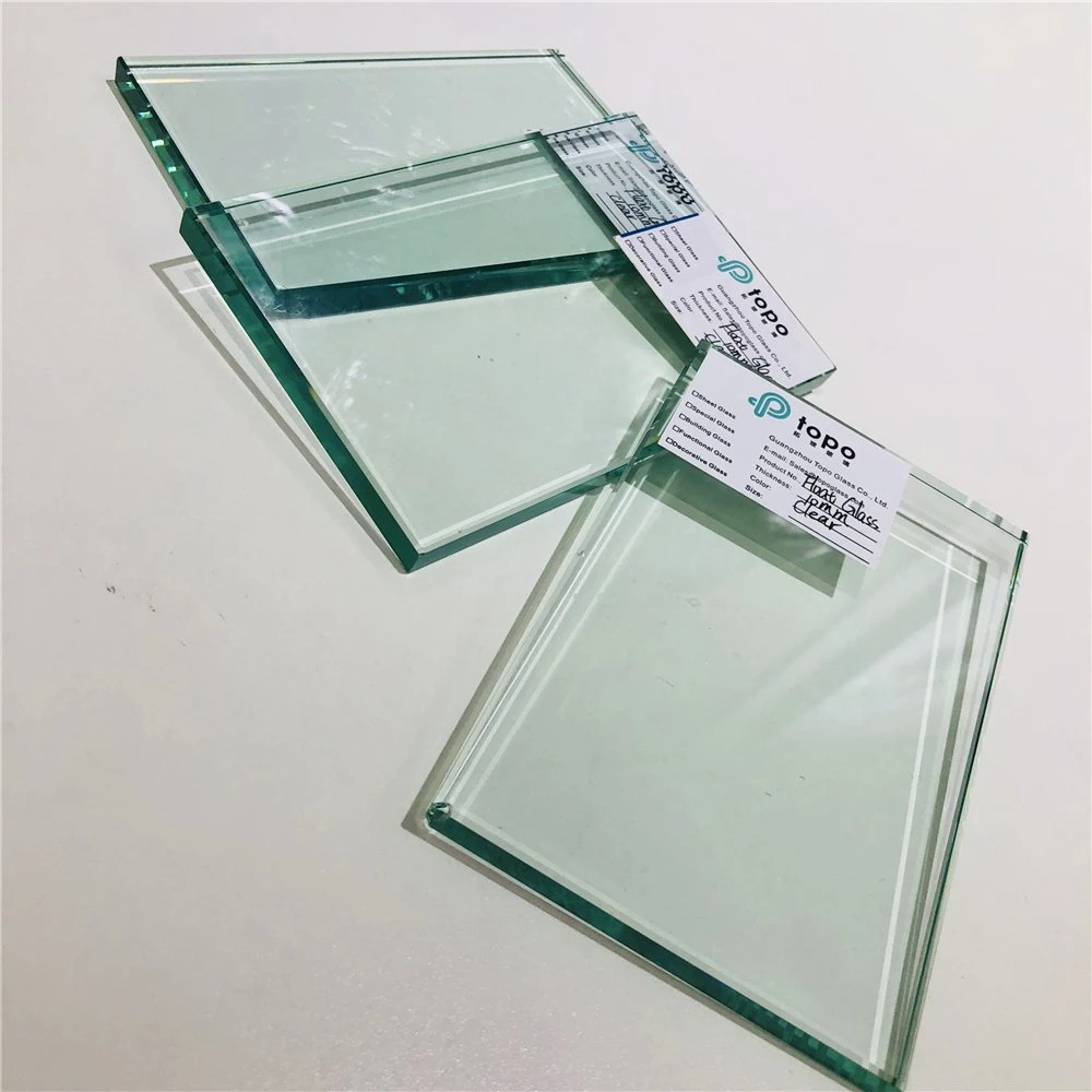 3mm Strong Optical Perforance Clear Flaot Glass for Bathroom Glass (W-TP)