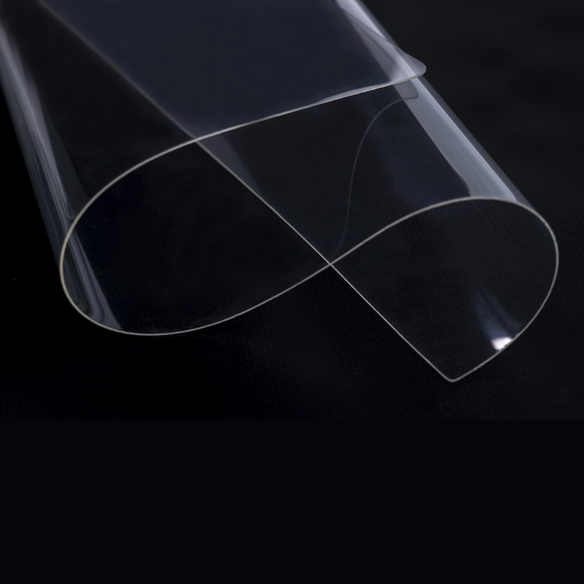 Sijiatex PVC Coated Durable Anti-Scratch Transparent Anti-Static Colorful PVC Film for Raincoats