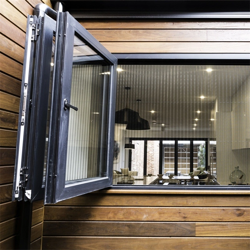 Ventilation personnalisé multipoint cambrioleur de verrouillage résistant dernière conception Bi-Fold Windows des armoires de cuisine